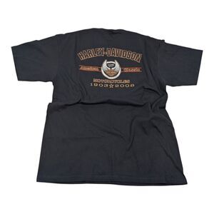 Harley Davidson Motorcycles T Shirt XL Black Tee American Classic 1903-2008 NWT
